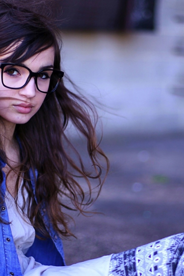 Brunettes Women Glasses