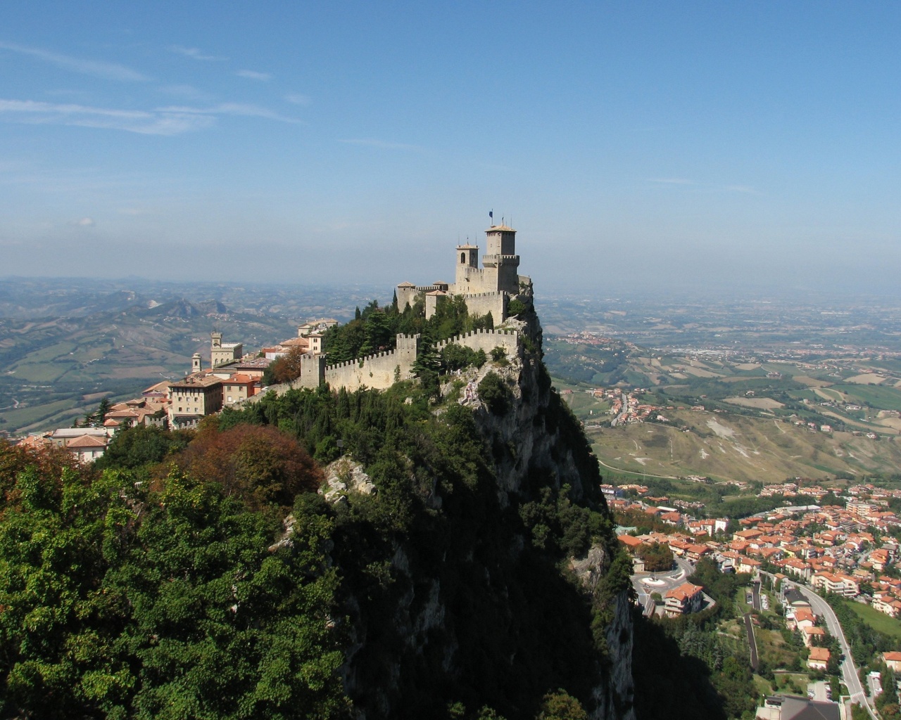 Buildings Landscape City Of San Marino San Marino