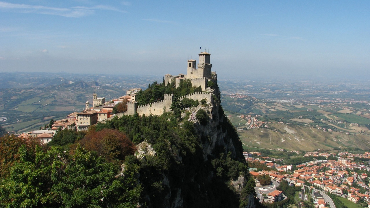 Buildings Landscape City Of San Marino San Marino