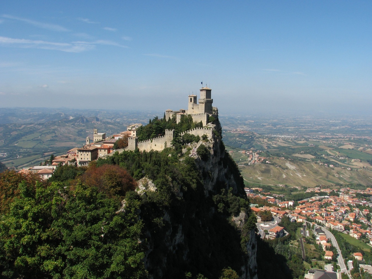 Buildings Landscape City Of San Marino San Marino