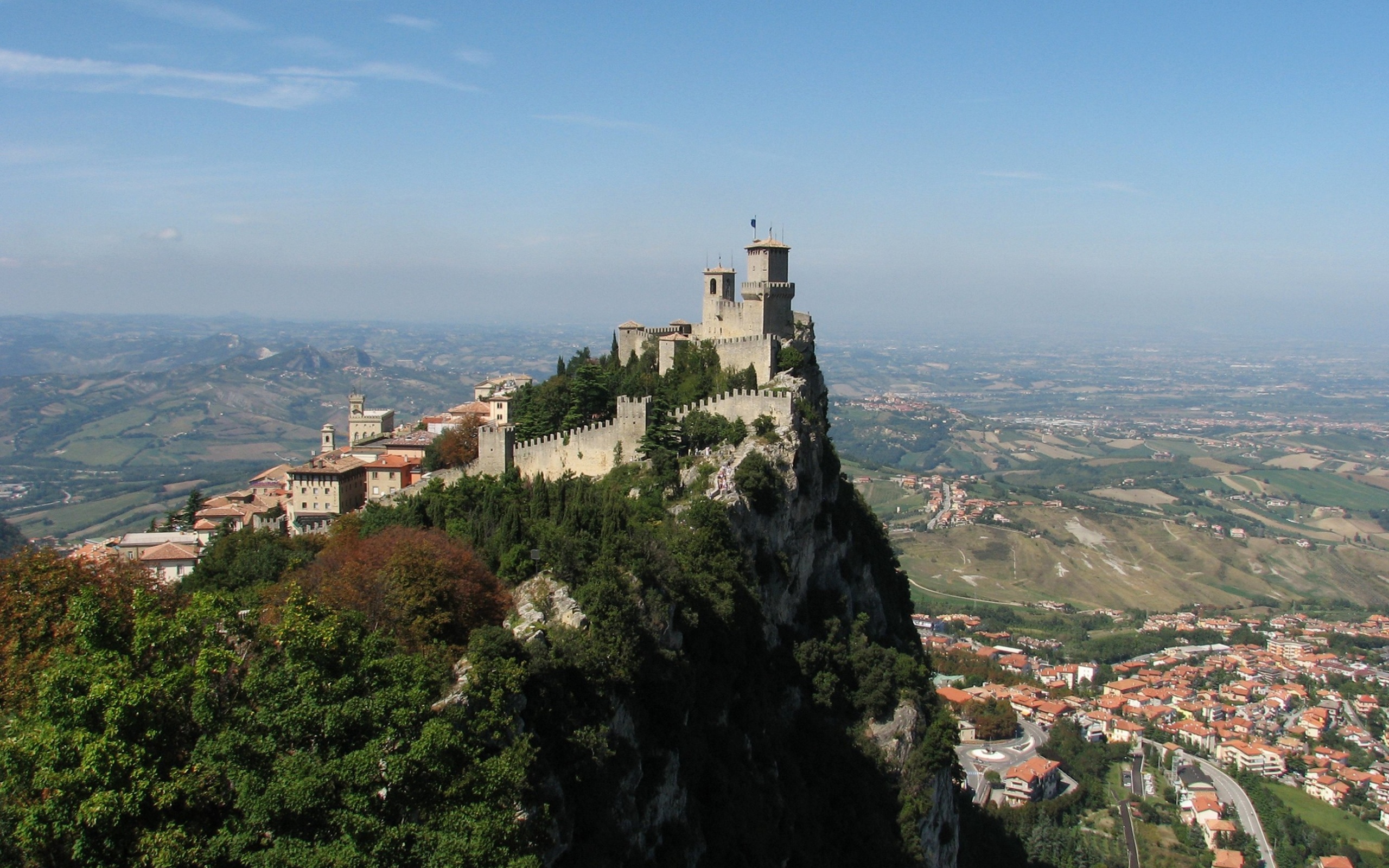 Buildings Landscape City Of San Marino San Marino