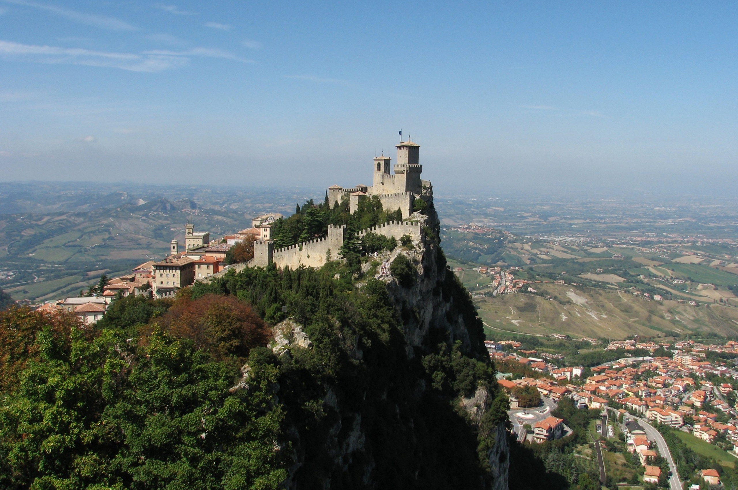 Buildings Landscape City Of San Marino San Marino