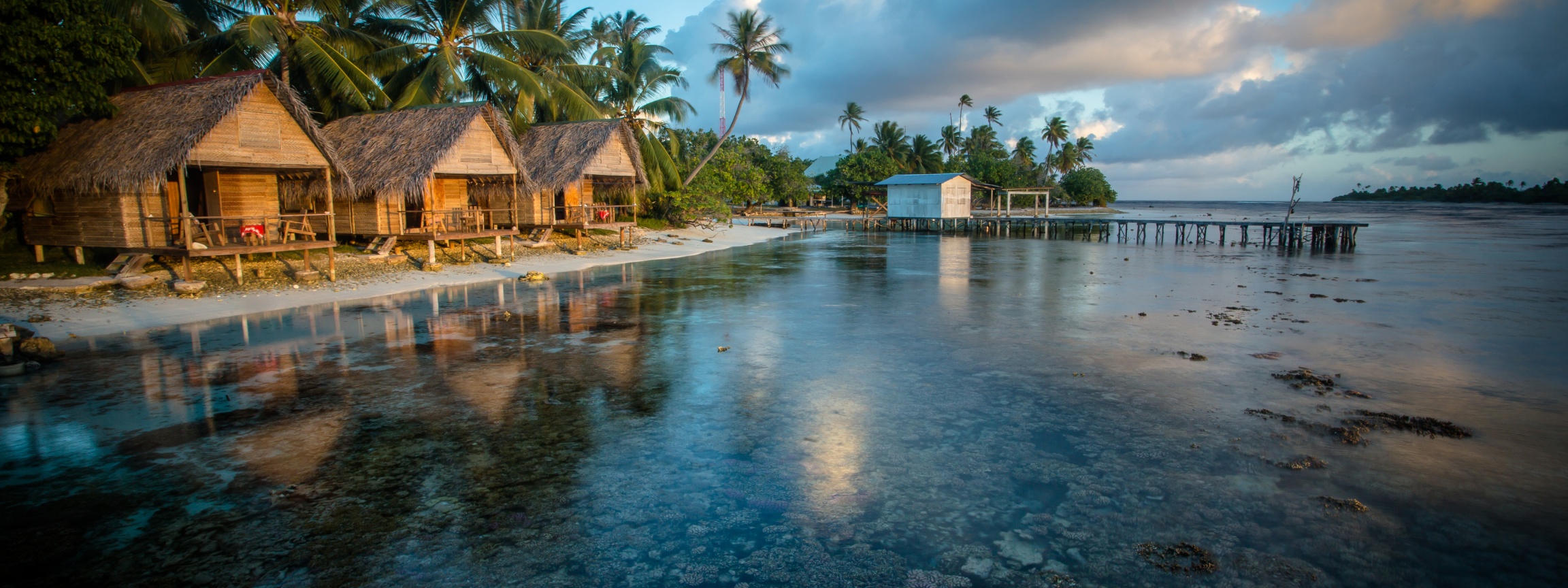 Bungalows In French Polynesia