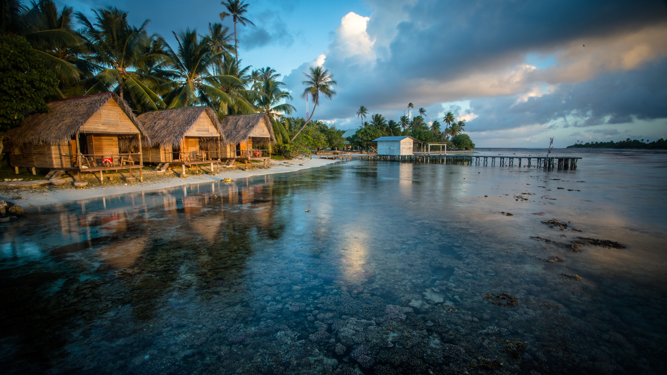 Bungalows In French Polynesia