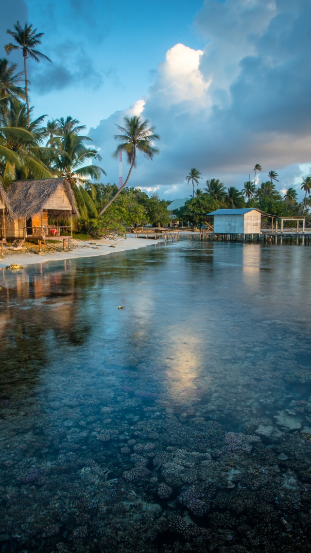 Bungalows In French Polynesia