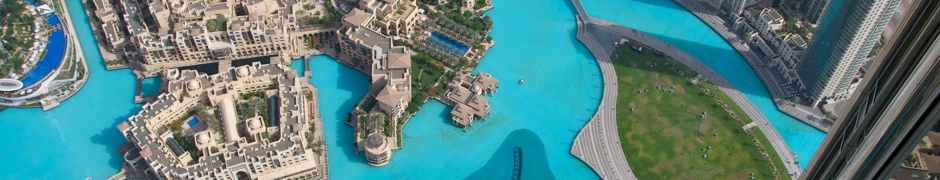 Burj Khalifa Dubai Uae Water Pool