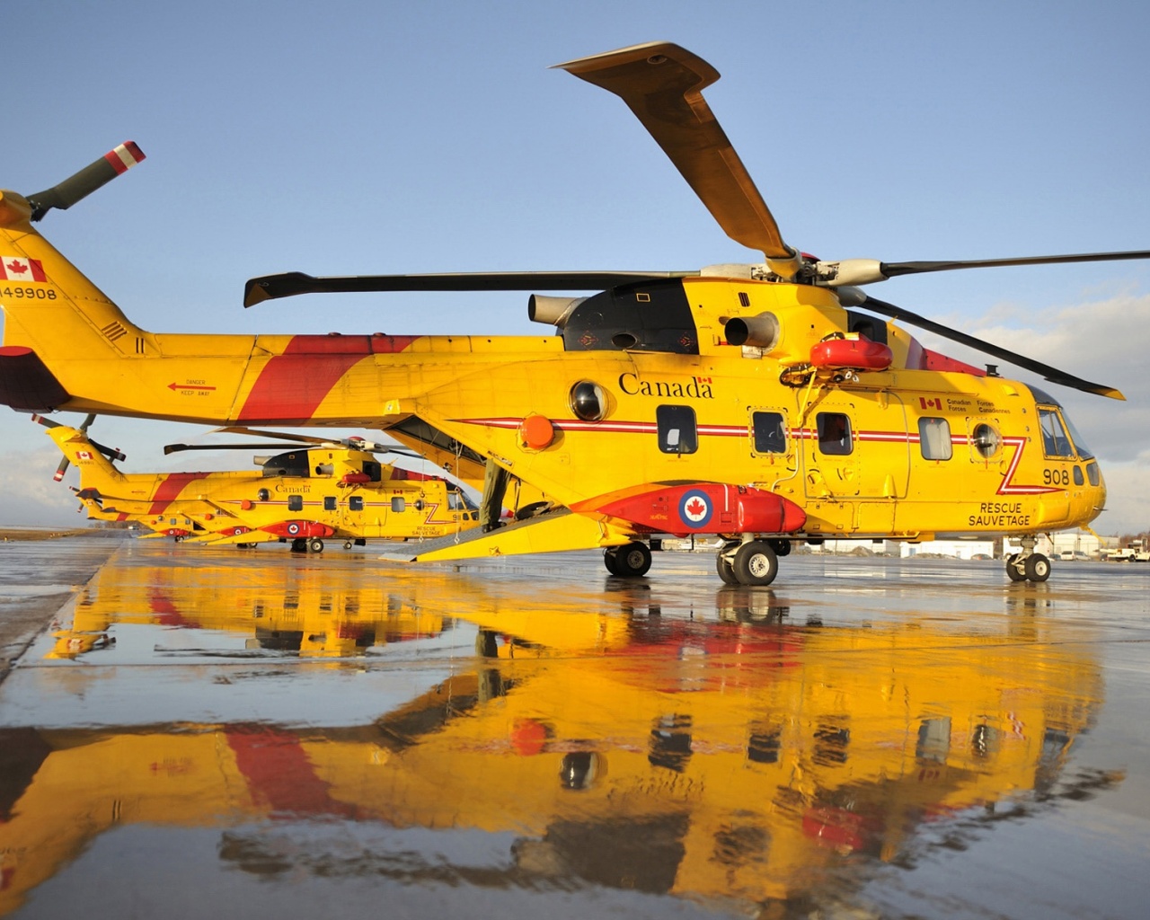 Canada Rescue Helicopter