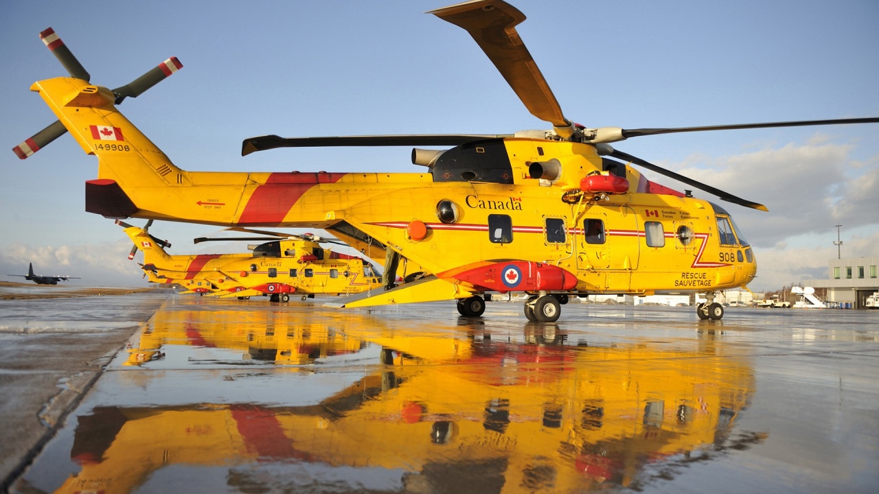 Canada Rescue Helicopter