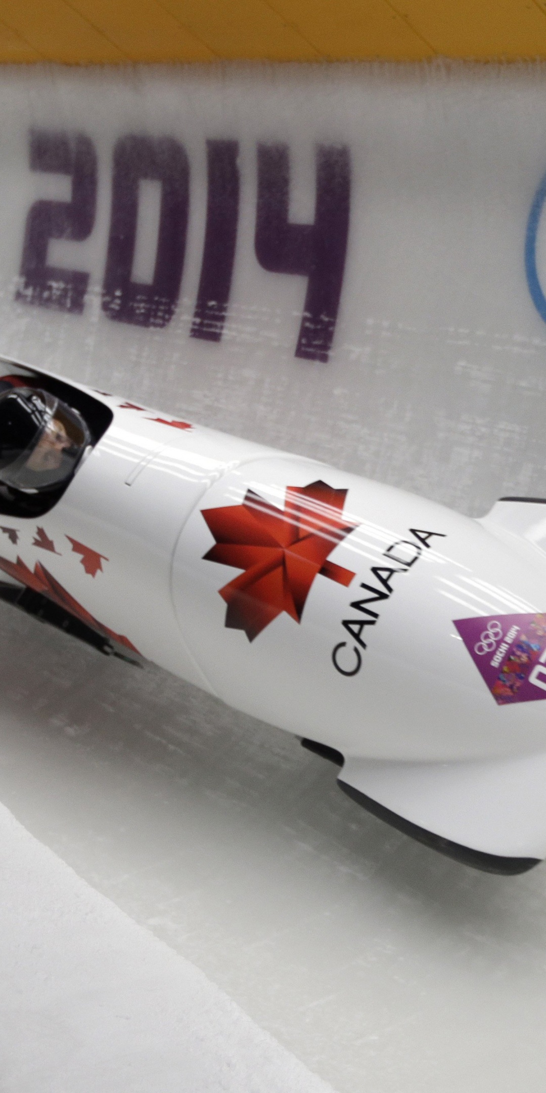 Canadian Bobsled Team In Sochi