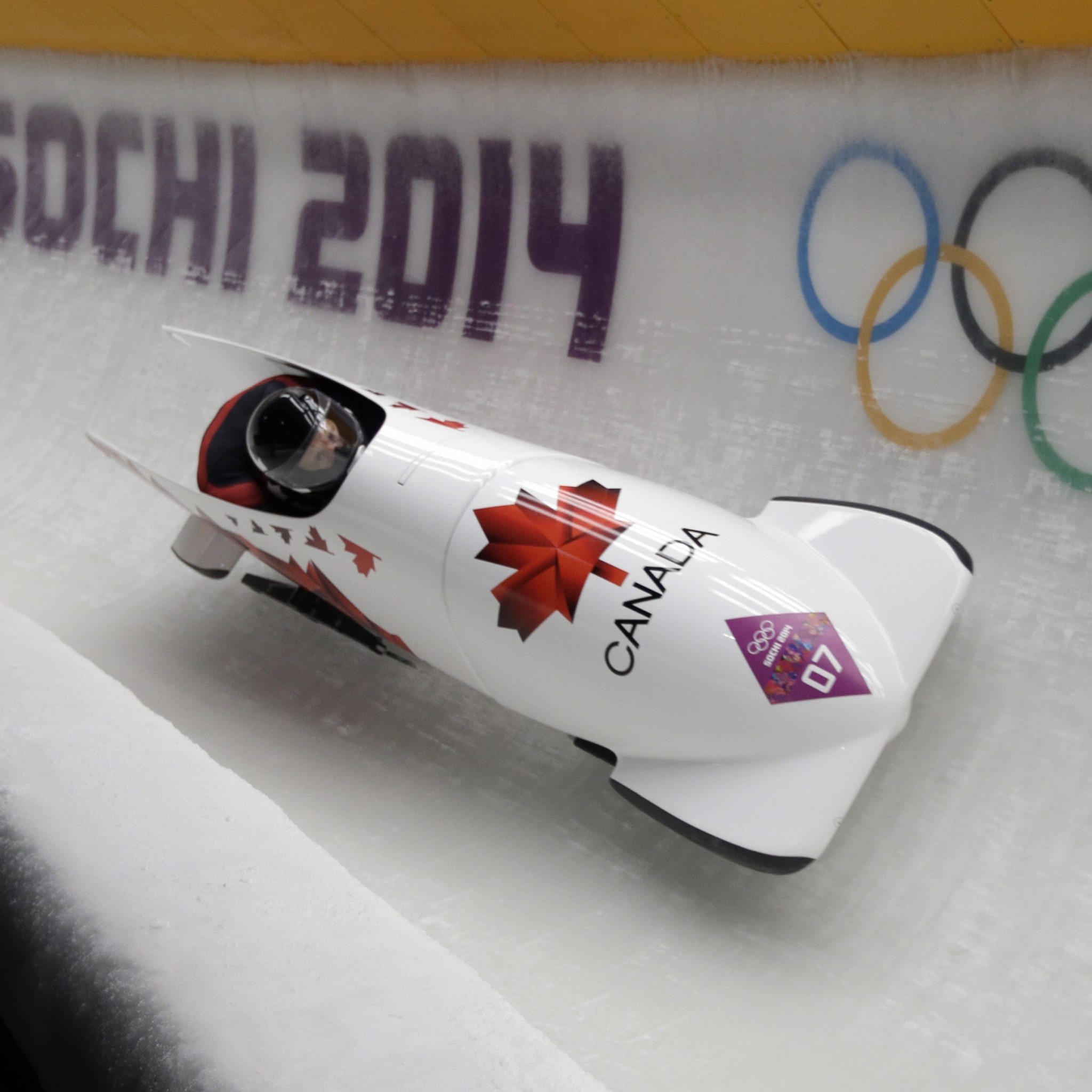 Canadian Bobsled Team In Sochi