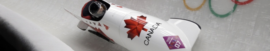 Canadian Bobsled Team In Sochi