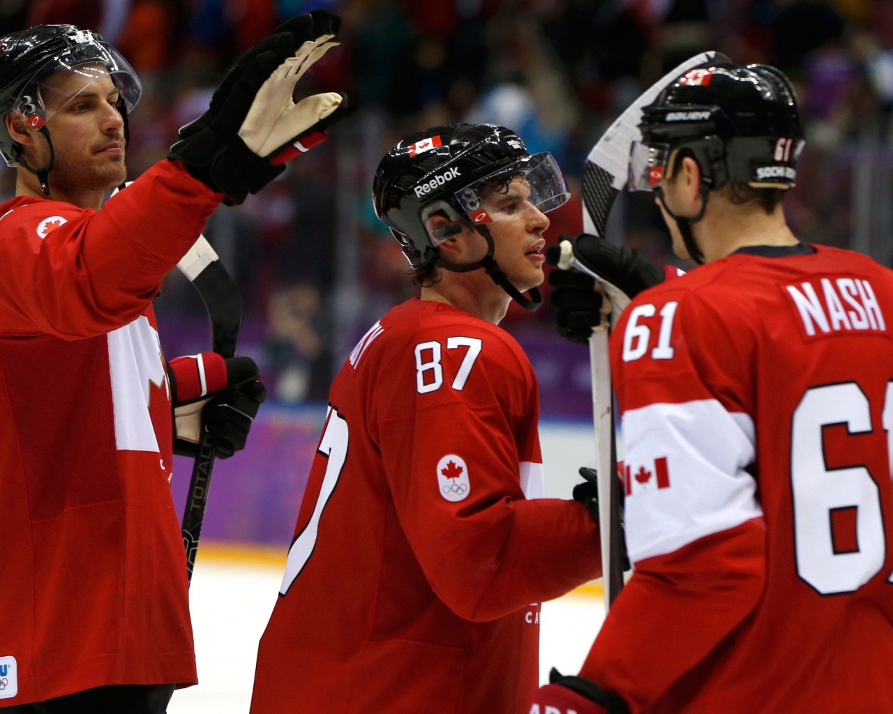 Canadian Ice Hockey Players In Sochi