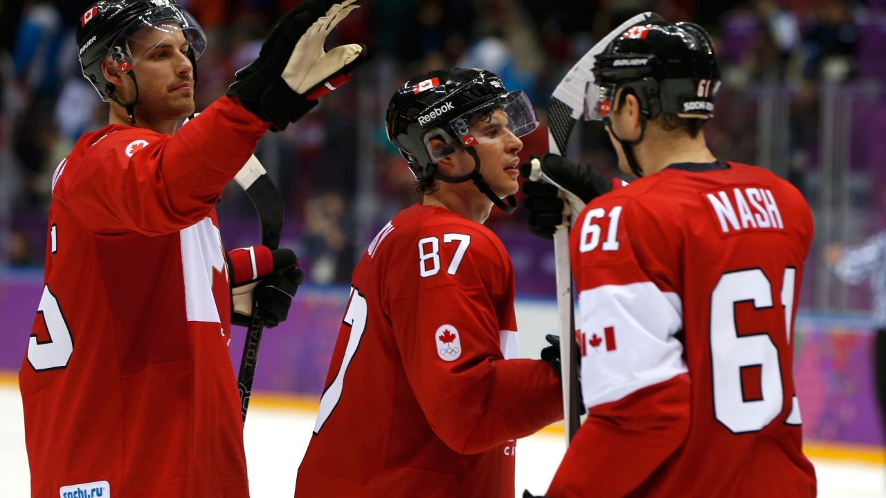 Canadian Ice Hockey Players In Sochi