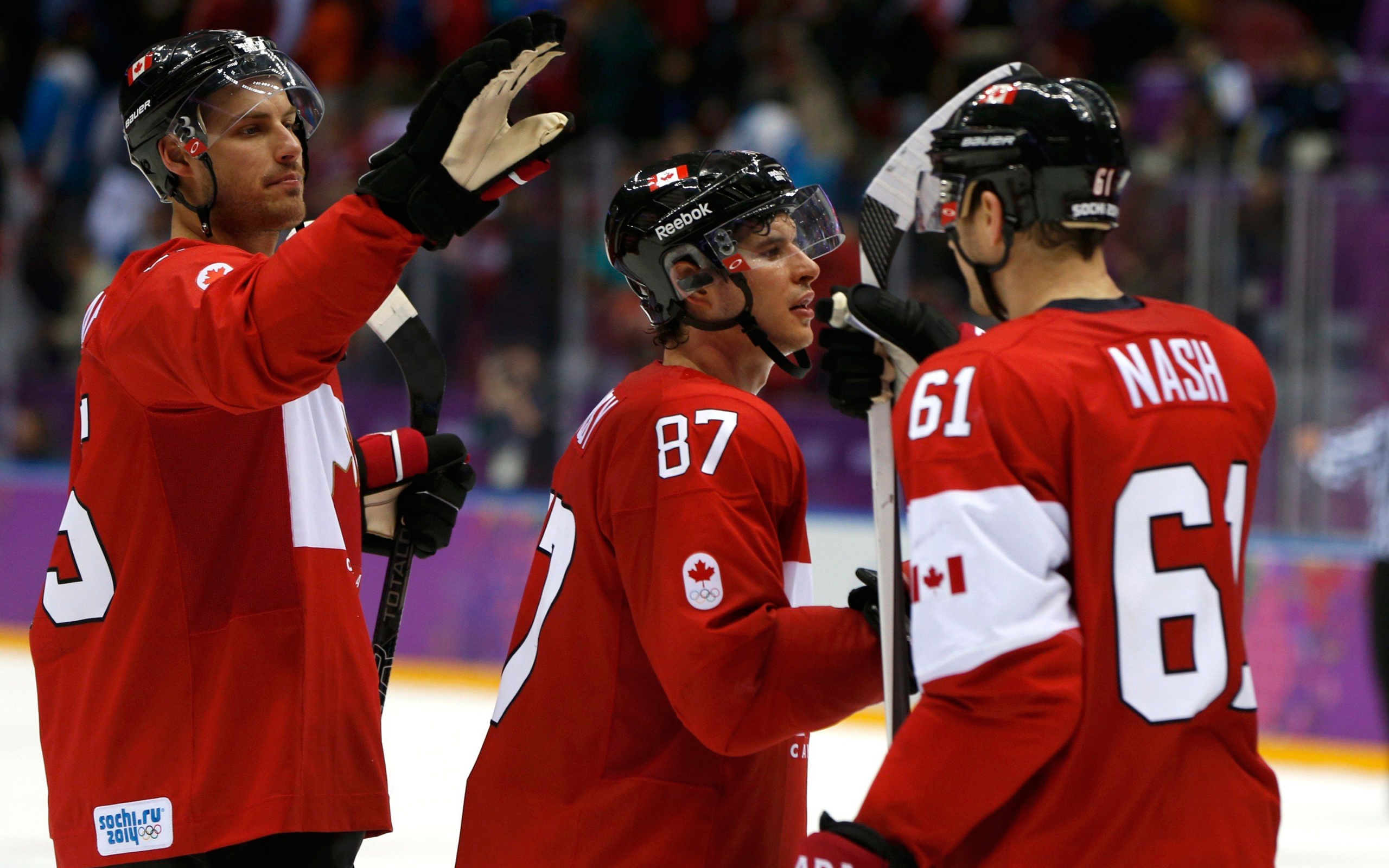 Canadian Ice Hockey Players In Sochi