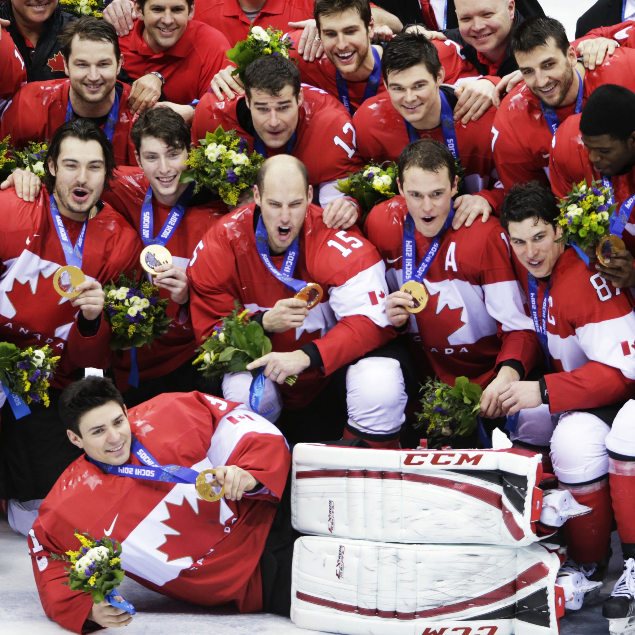 Canadian Ice Hockey Team Gold Sochi