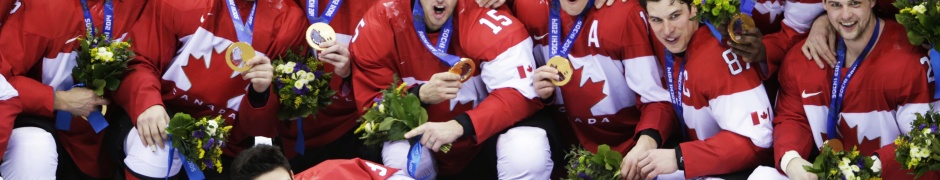 Canadian Ice Hockey Team Gold Sochi