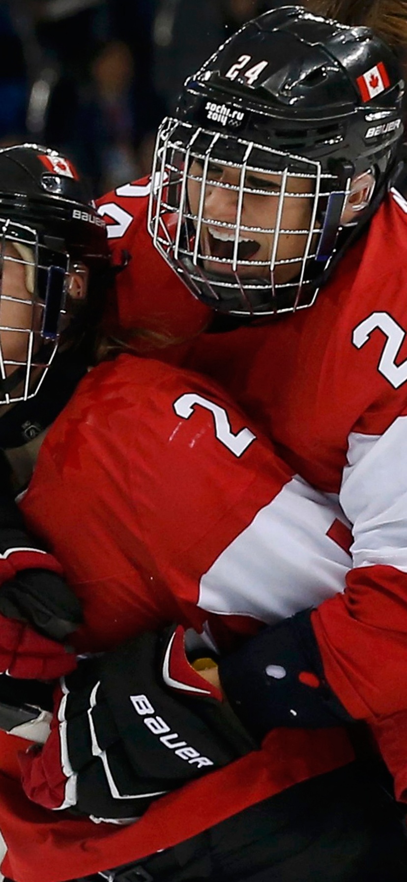 Canadian Ice Hockey Women Team Sochi