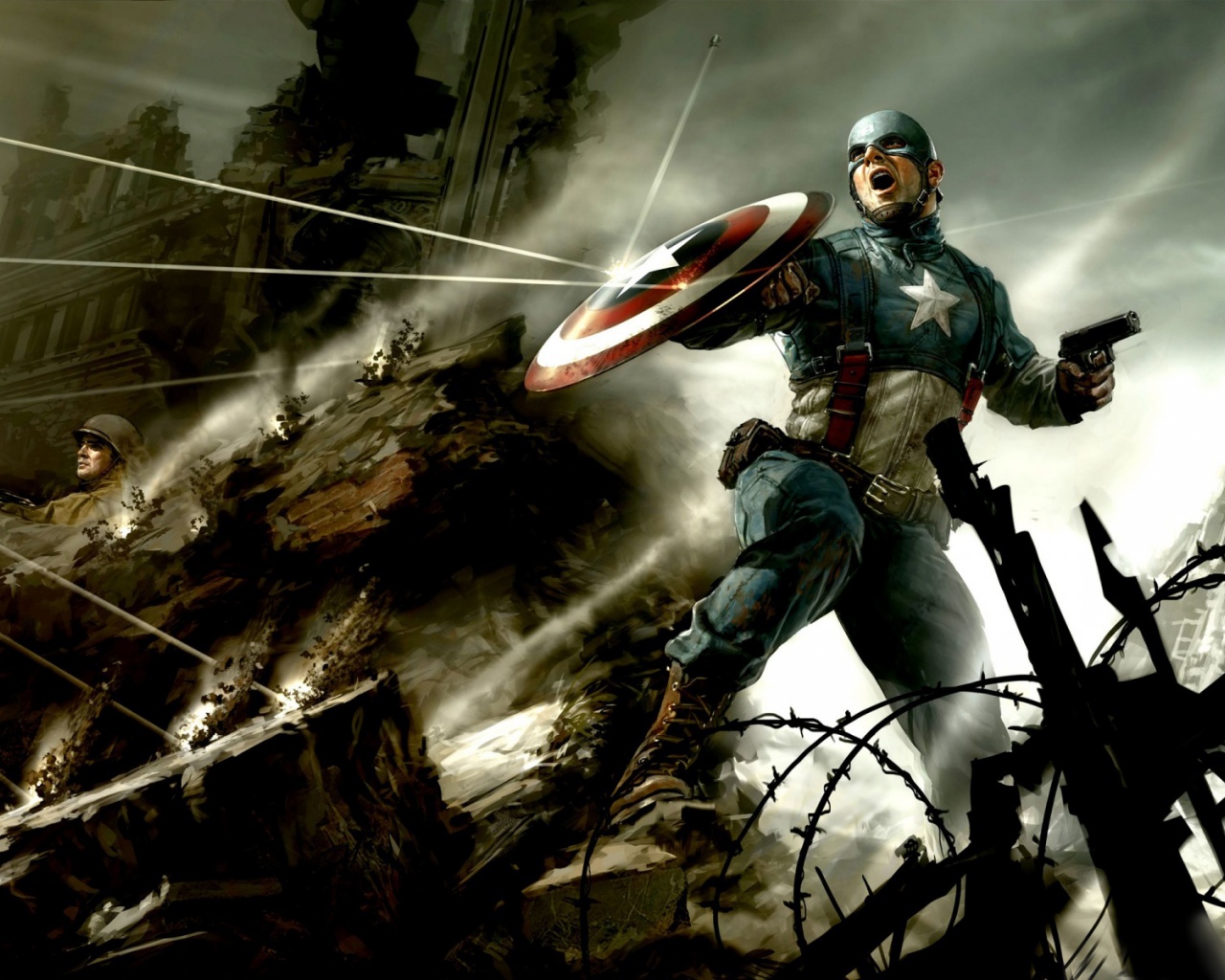 Captain America Movie Wallpaper 1