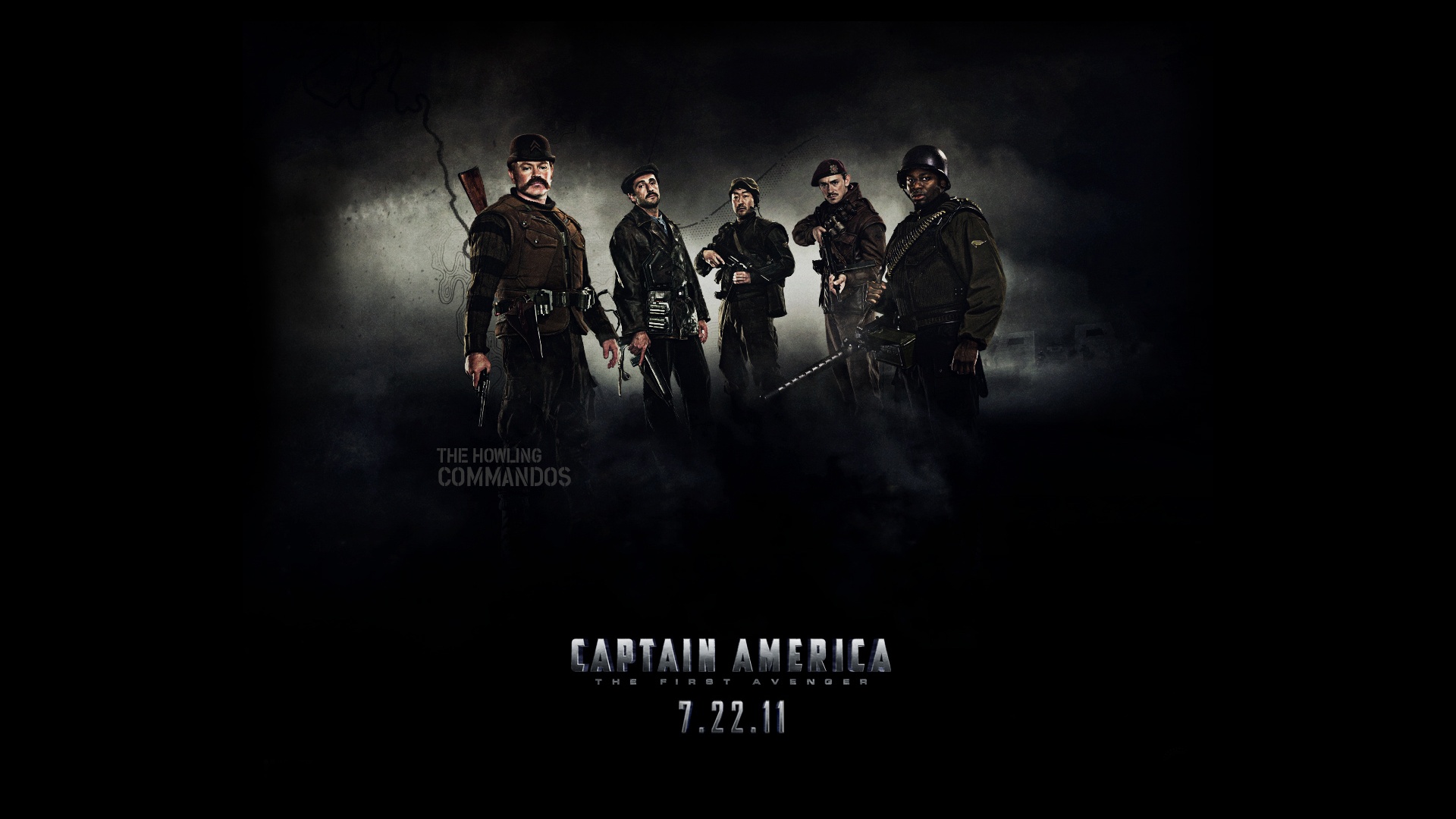 Captain America Movie Wallpaper Commandos