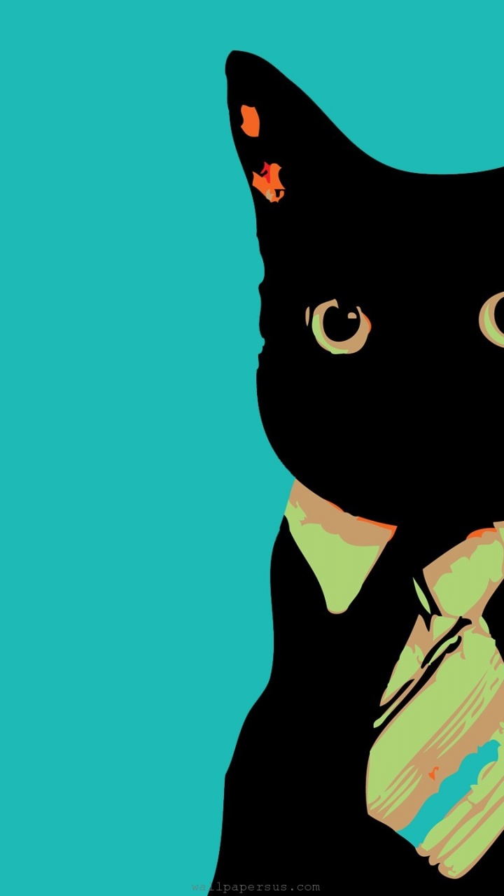 Cats Animals Vector Tie Business Business Cat