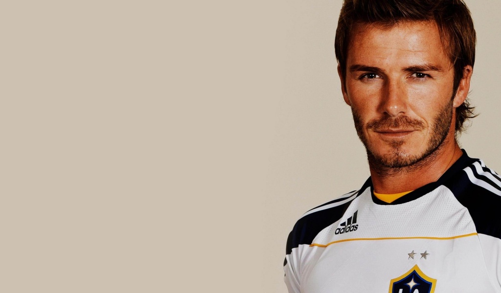 Charming David Beckham