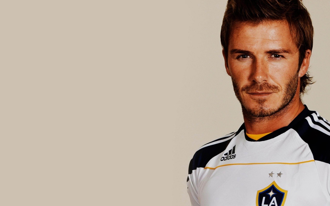 Charming David Beckham