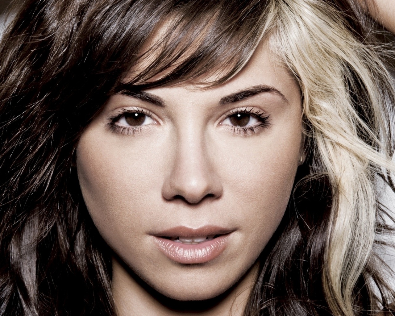 Christina Perri Face Hair Haircut Color