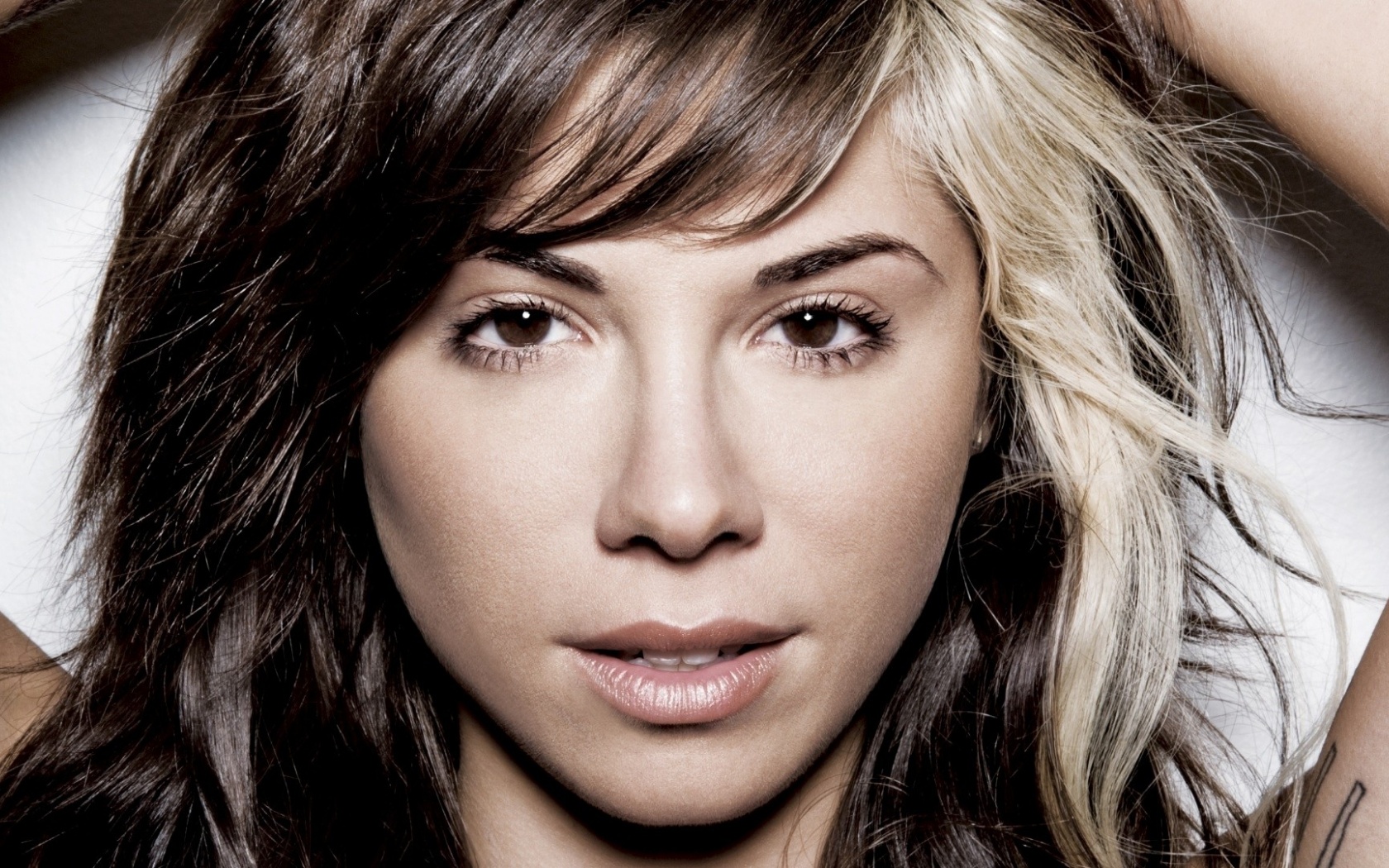 Christina Perri Face Hair Haircut Color