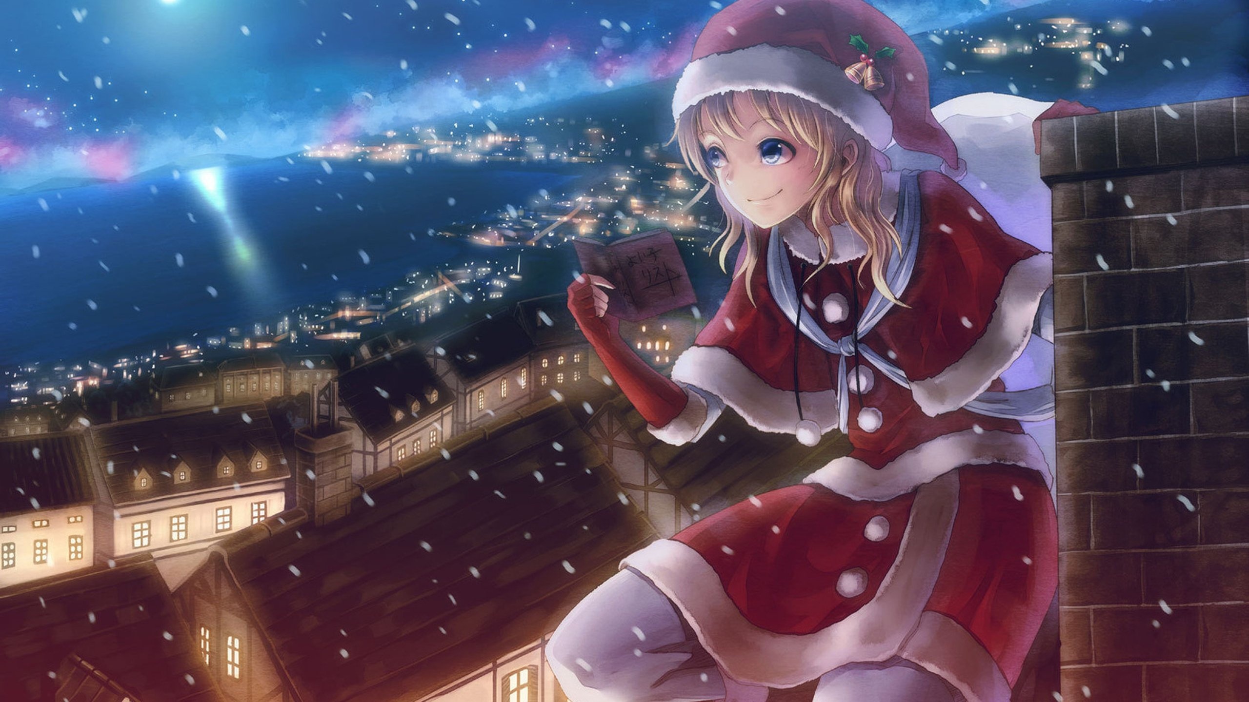 Christmas Anime Girl