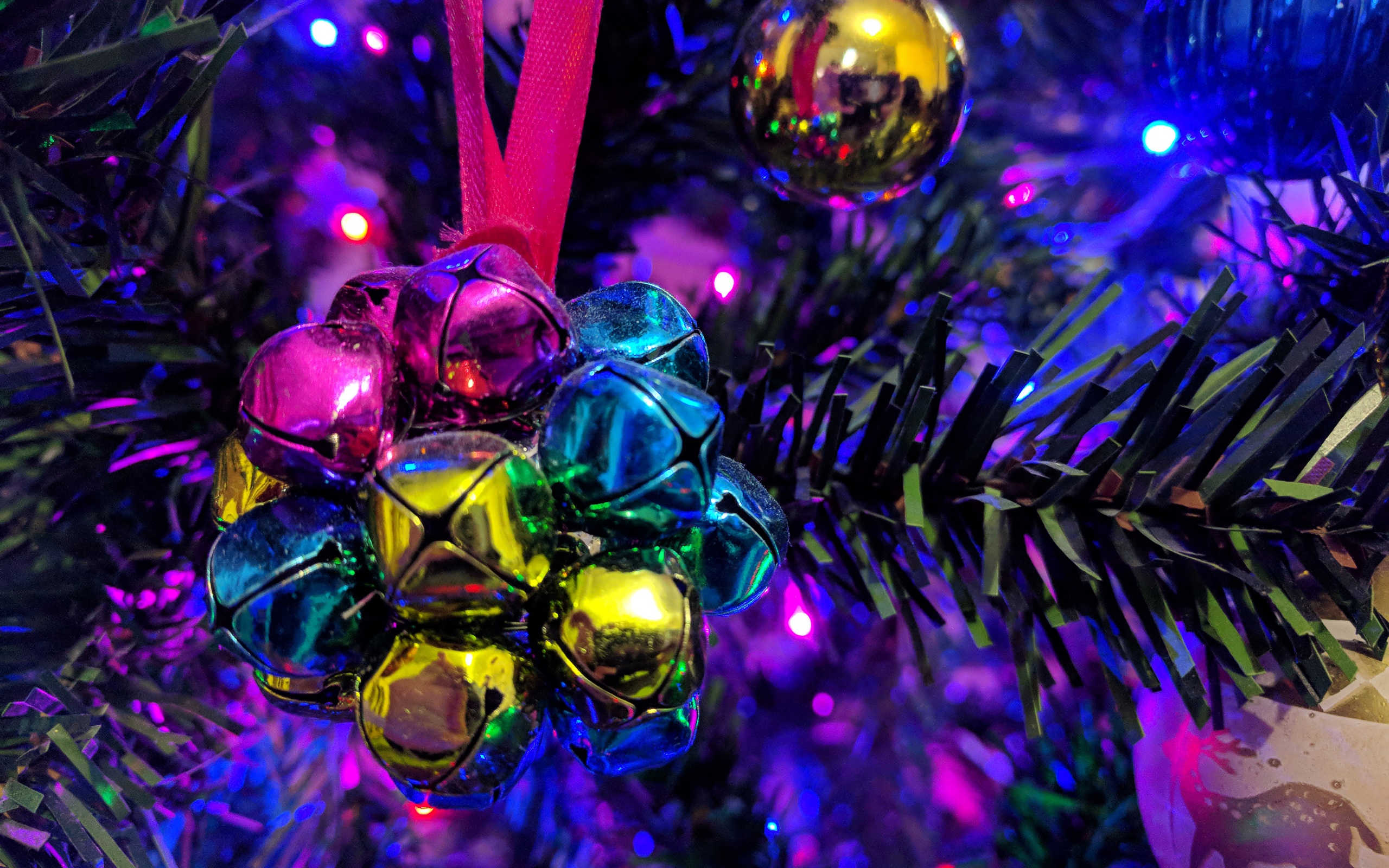 Christmas Colorful Decorated Tree