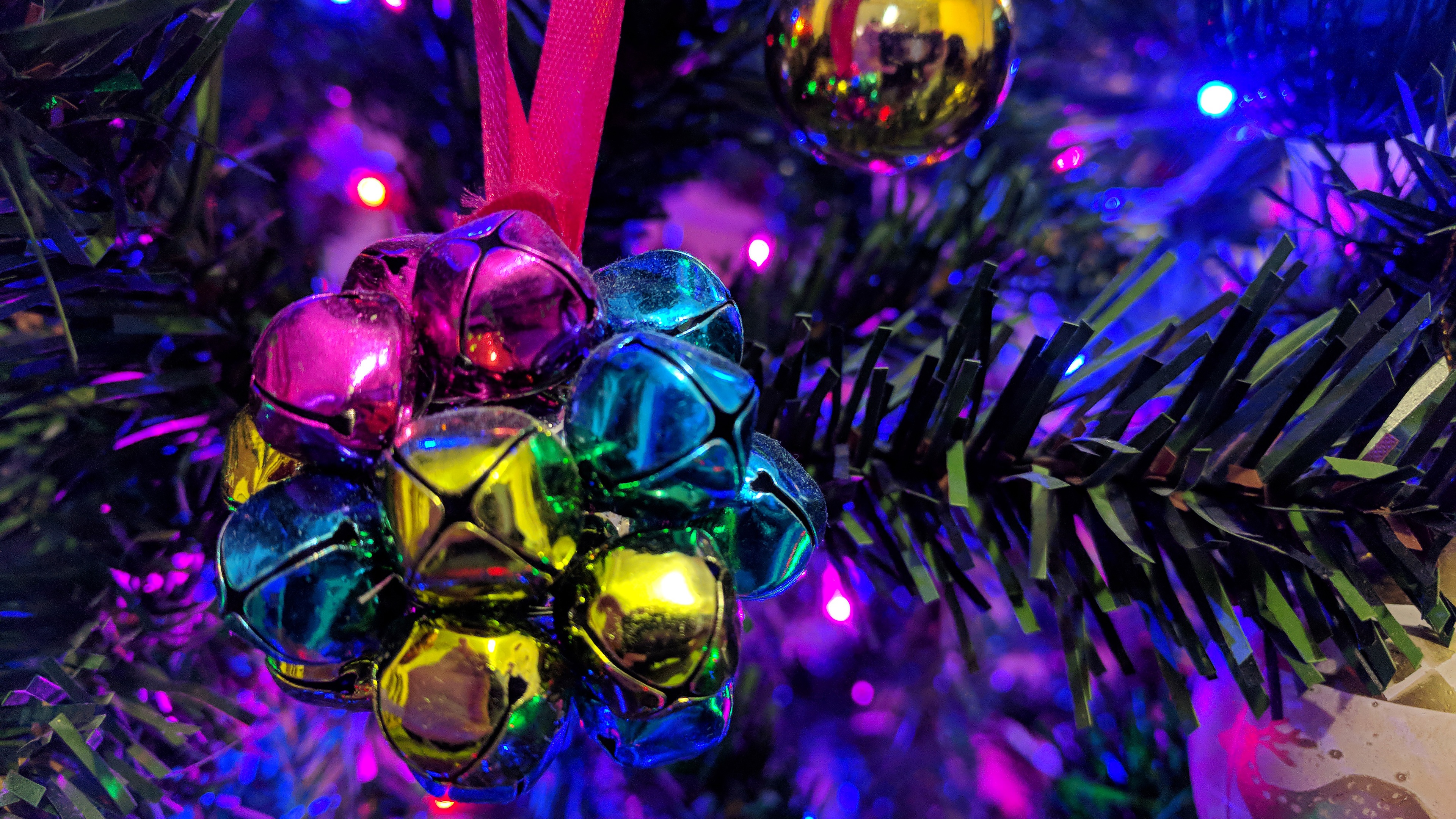 Christmas Colorful Decorated Tree