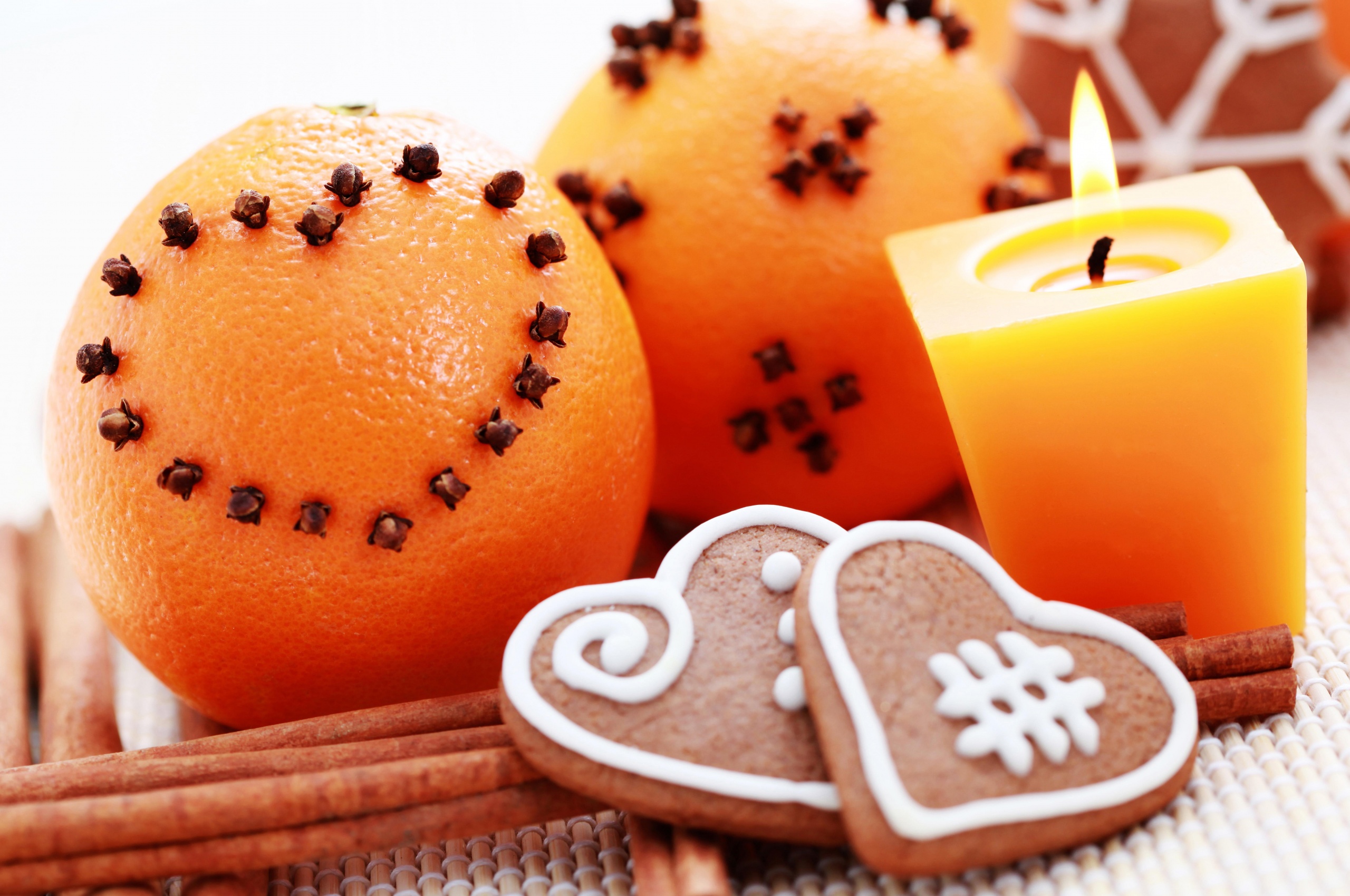 Christmas Cookies Orange Fruit