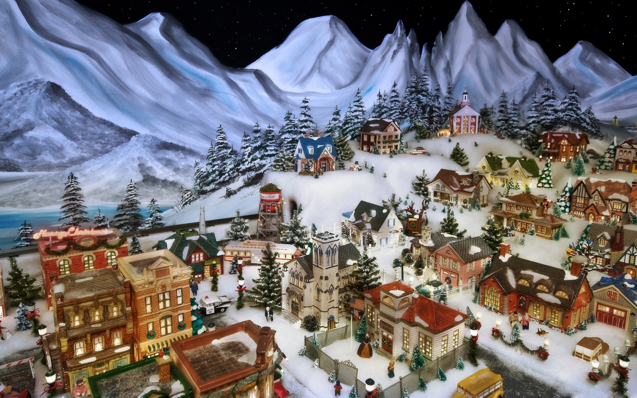 Christmas Eve In The Little Village