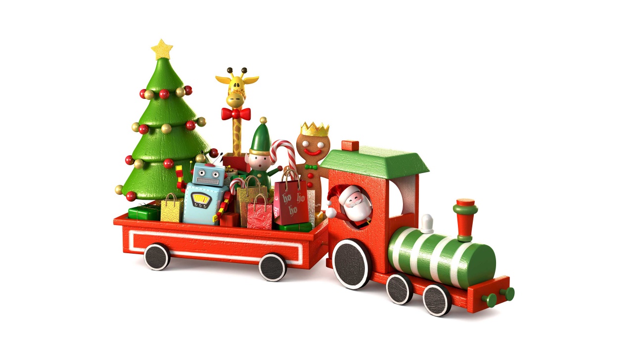 Christmas Train Toy