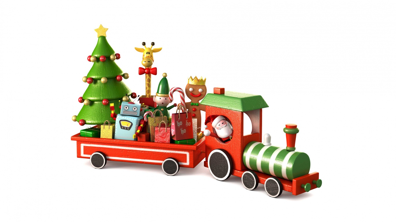 Christmas Train Toy