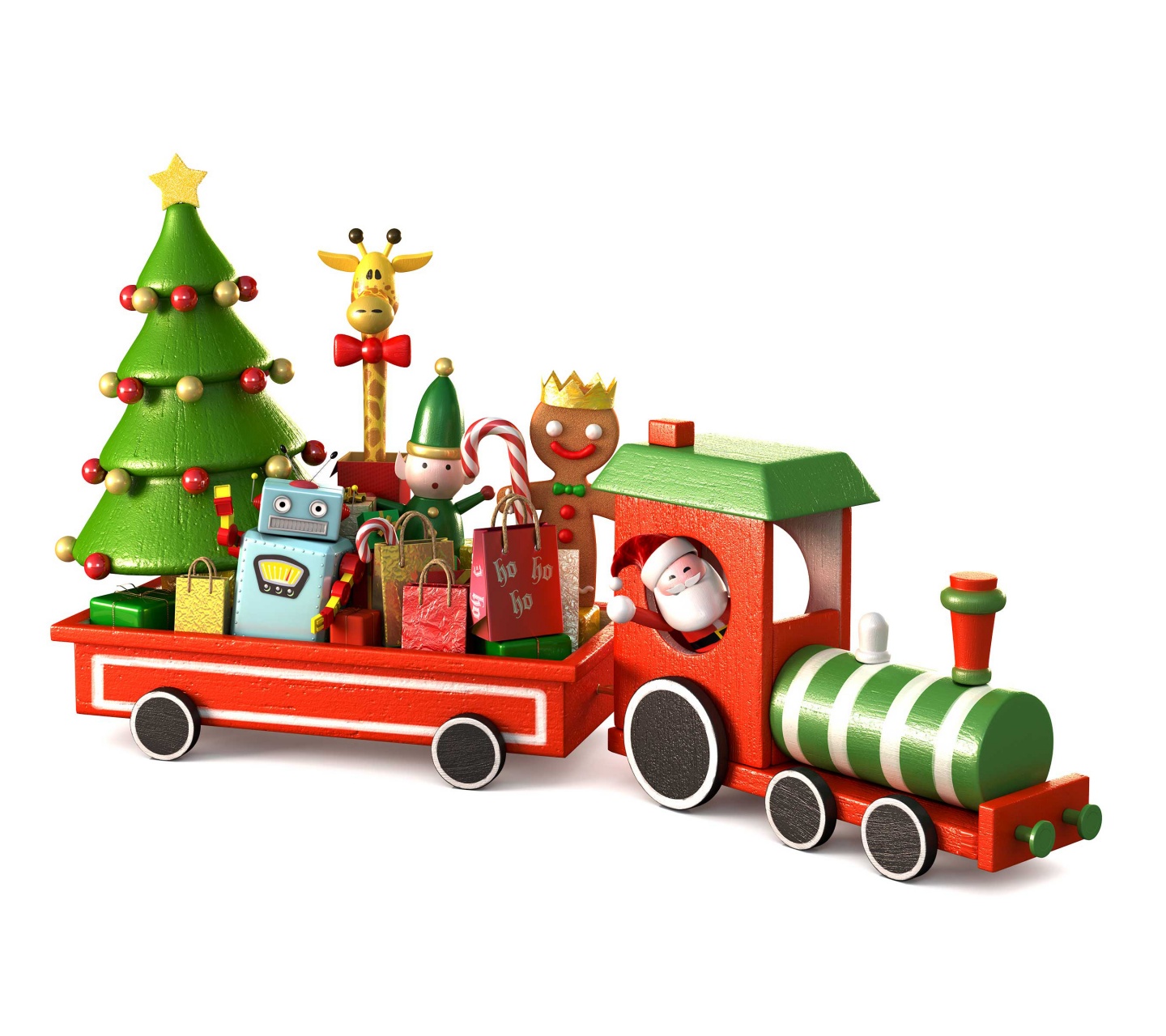 Christmas Train Toy