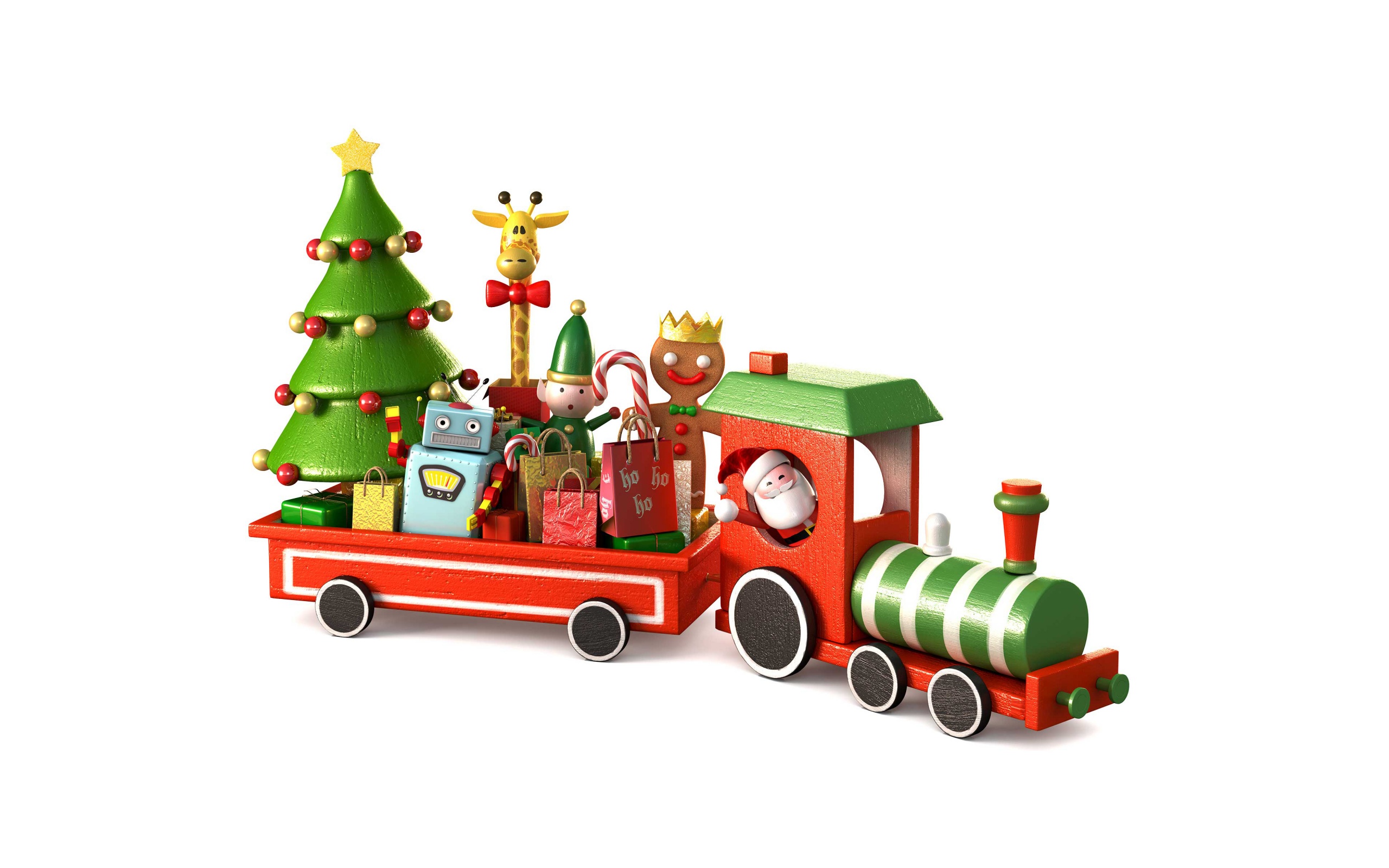 Christmas Train Toy