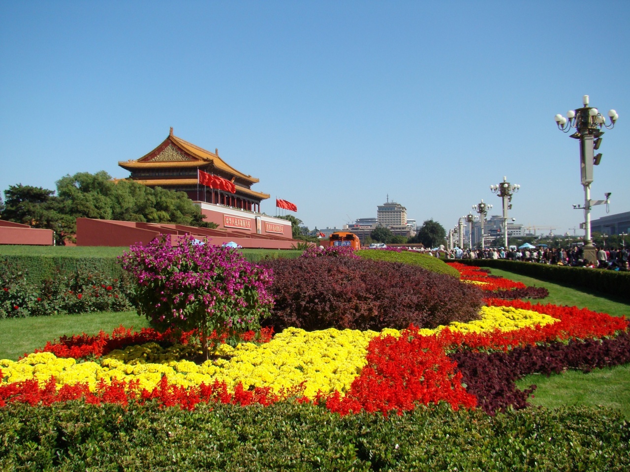 City Landscape Tiananmen Beijing China