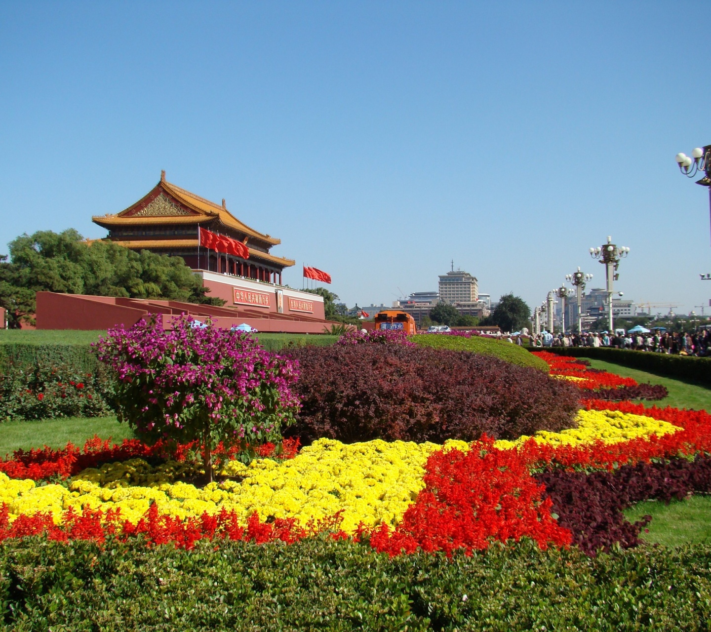 City Landscape Tiananmen Beijing China