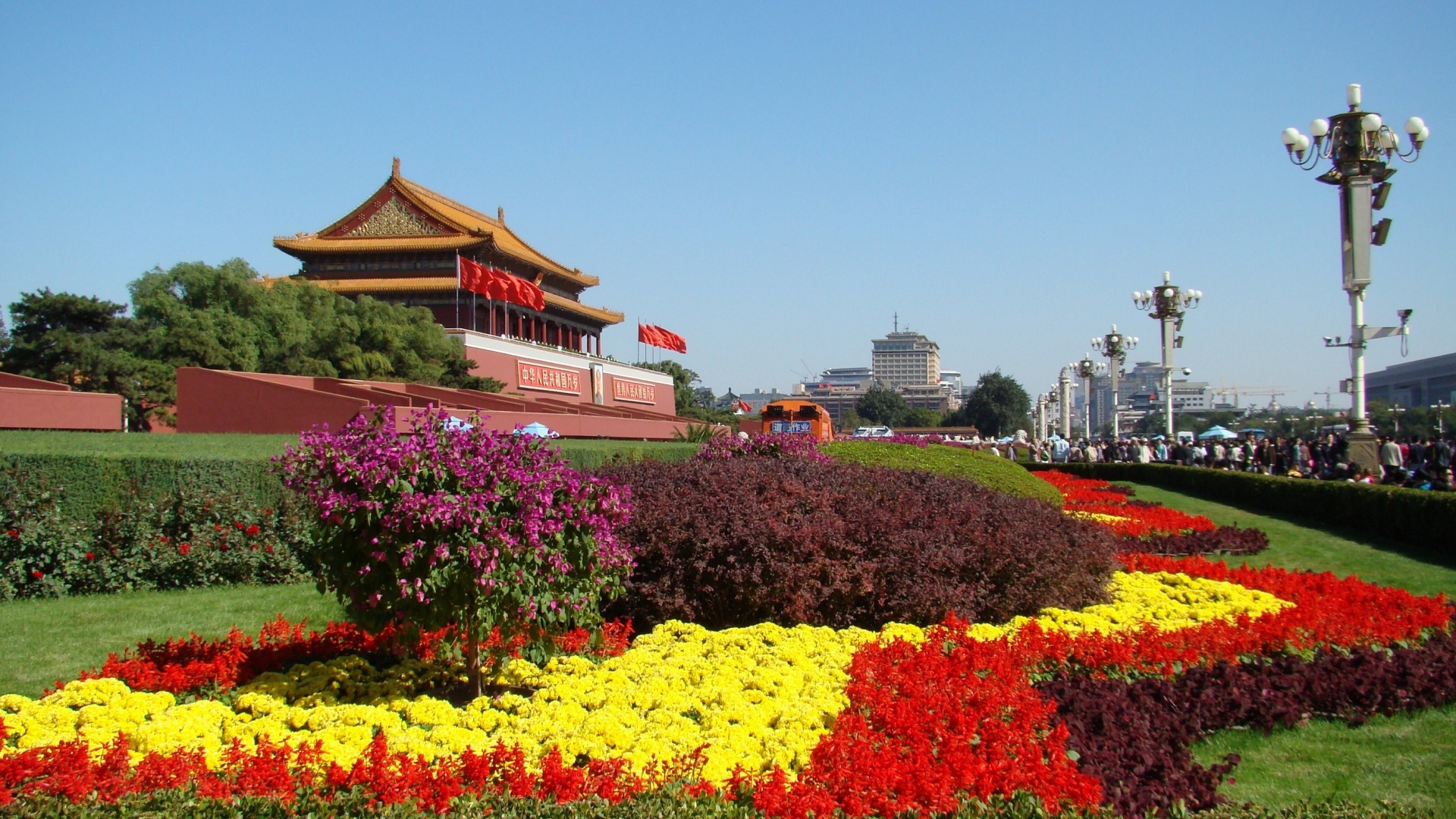 City Landscape Tiananmen Beijing China