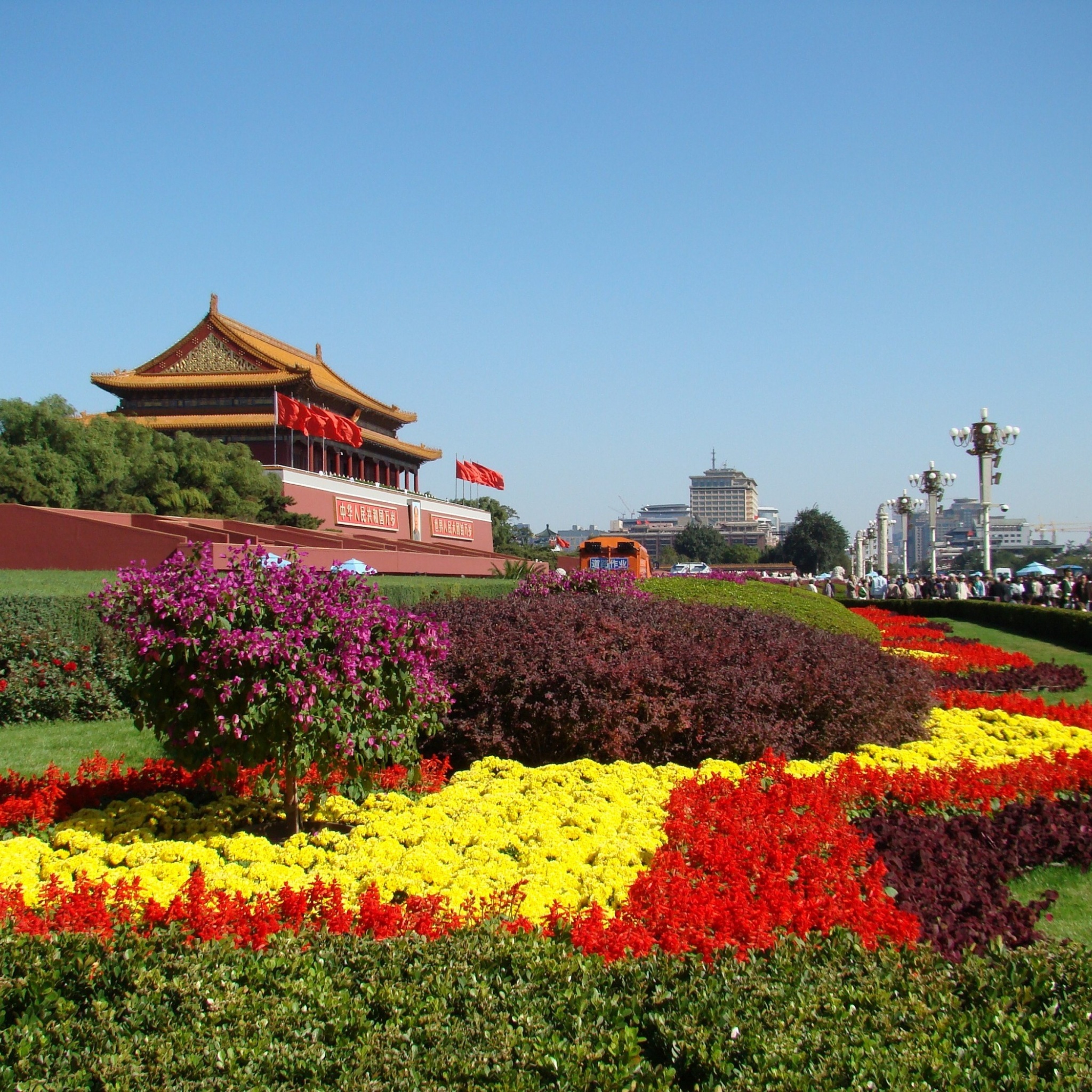 City Landscape Tiananmen Beijing China