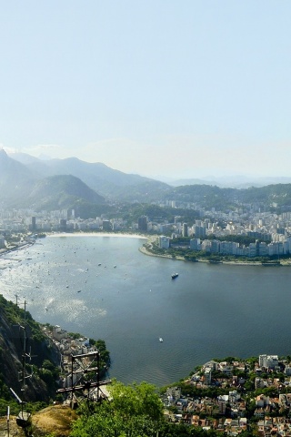 City Ocean Rio De Janeiro Brazil