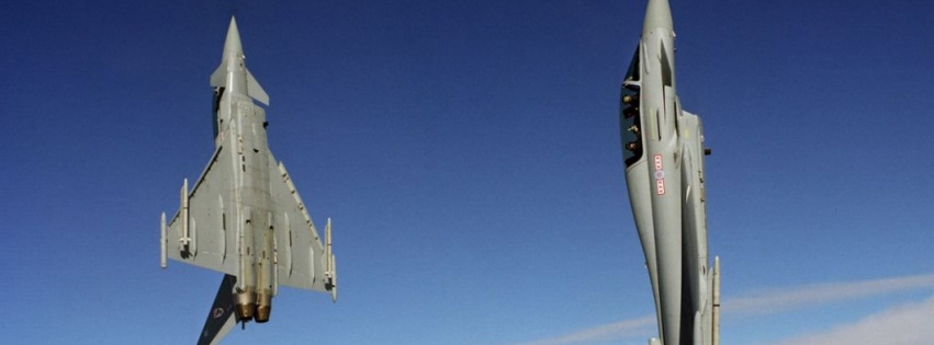 Climbing Eurofighter Typhoon