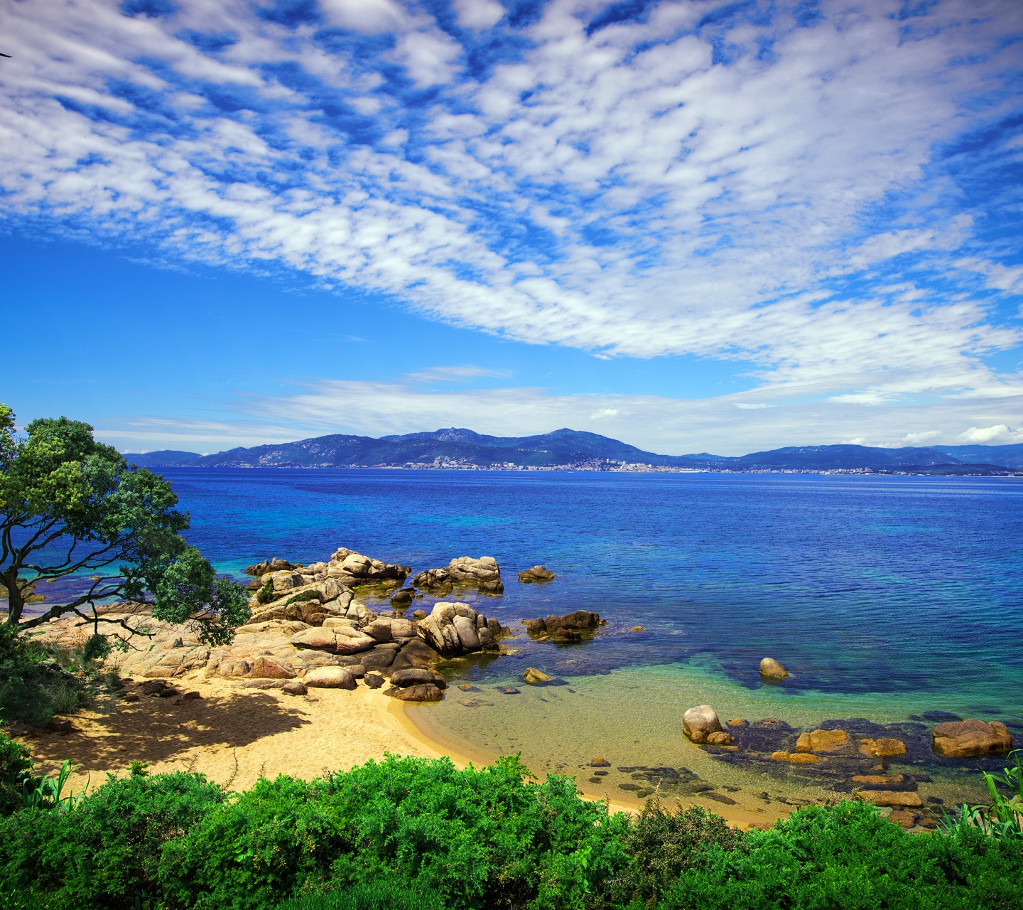 Coast Of Porticcio Corsica - France