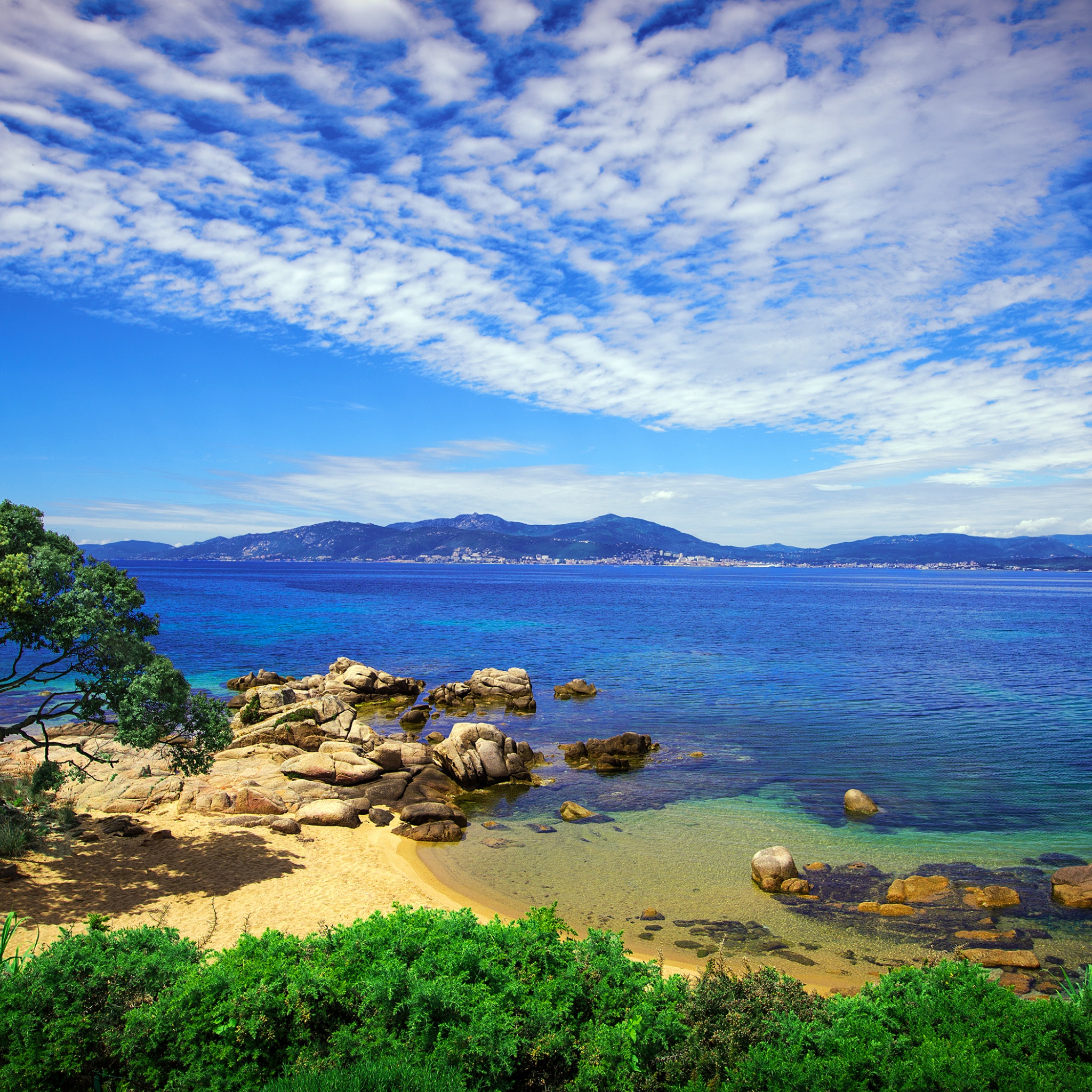 Coast Of Porticcio Corsica - France