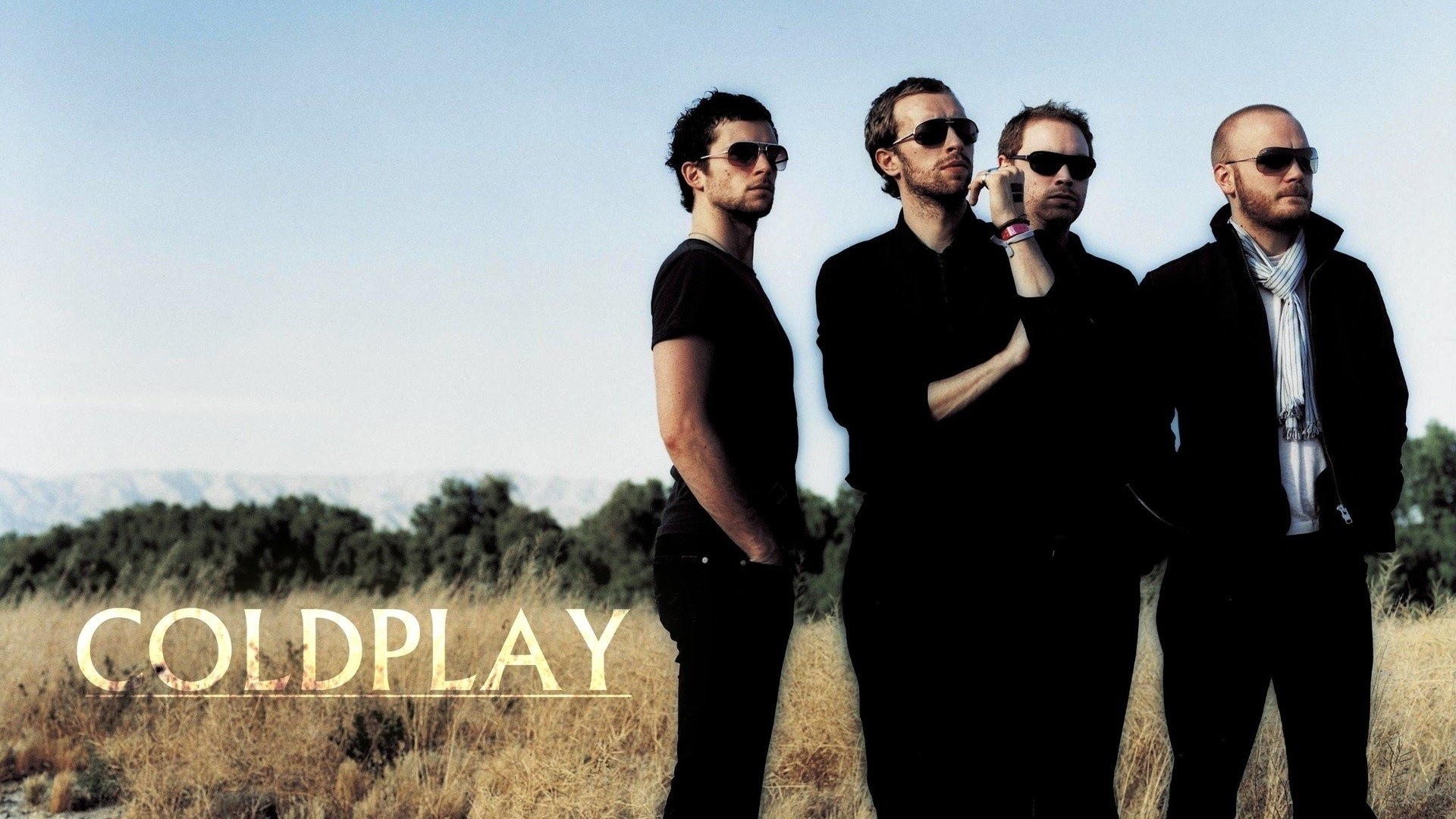 Coldplay Field Glasses Sky Grass