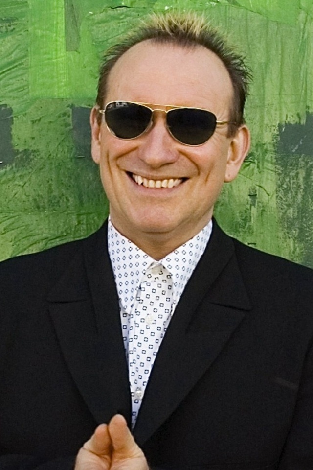 Colin Hay Smile Suit Glasses Wall