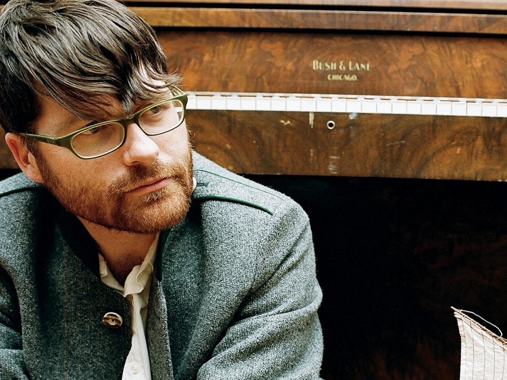 Colin Meloy Jacket Glasses Haircut Beard