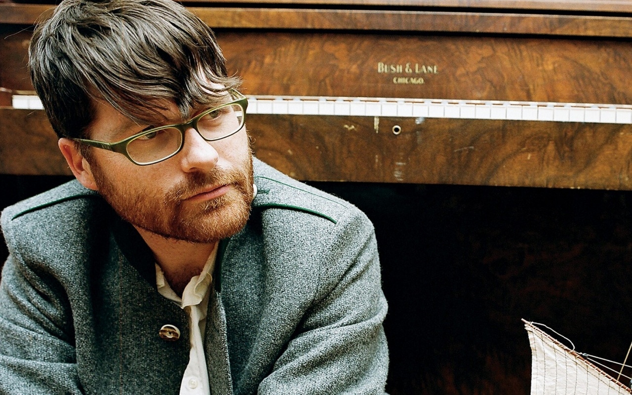 Colin Meloy Jacket Glasses Haircut Beard