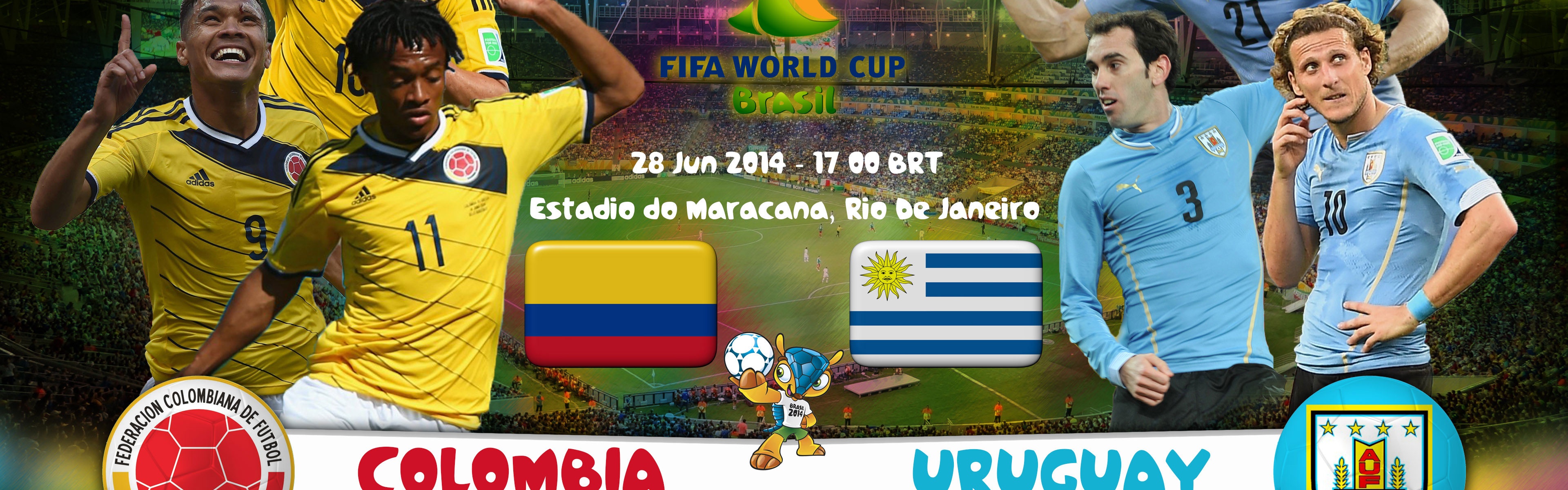 Colombia Vs Uruguay World Cup 2014